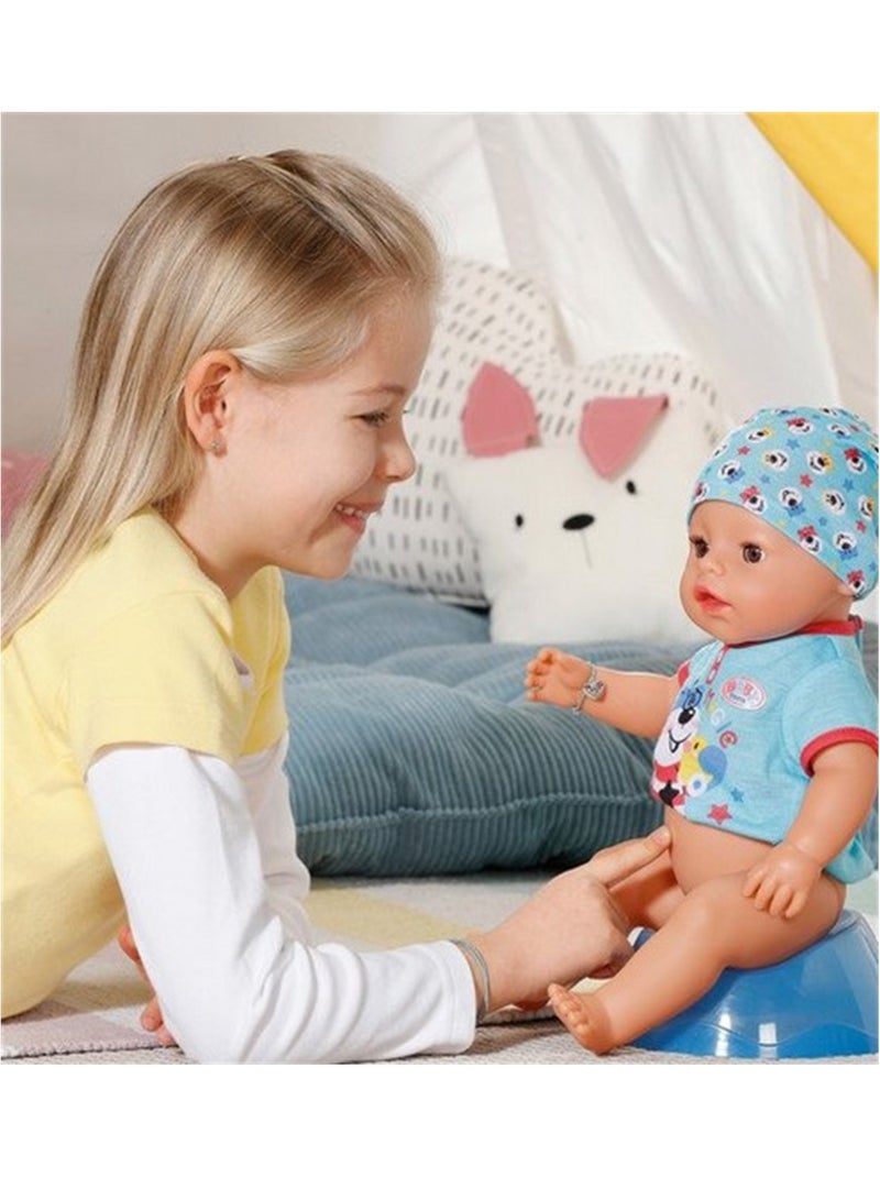 Baby Born Magic Boy 43cm Bleu - Kiabi
