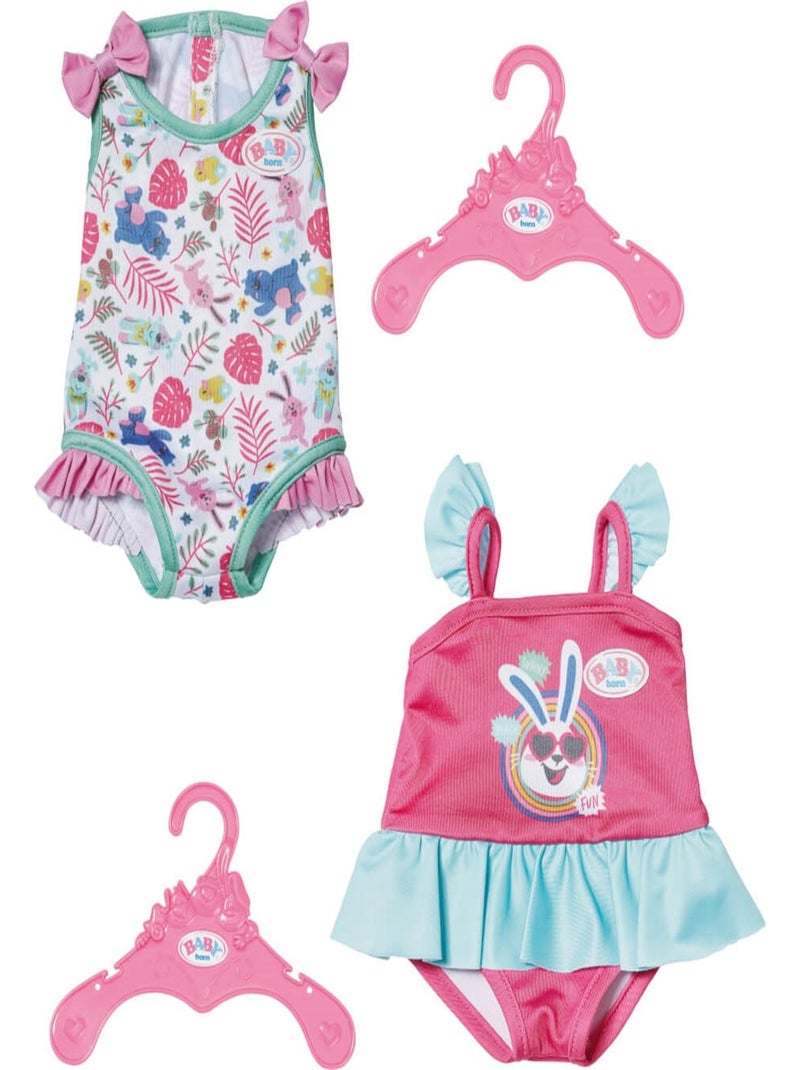 Baby born Maillot de bain Assortiment 43 cm Multicolore - Kiabi