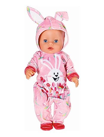 Baby born Oeuf de Pâques avec costume de Pâques