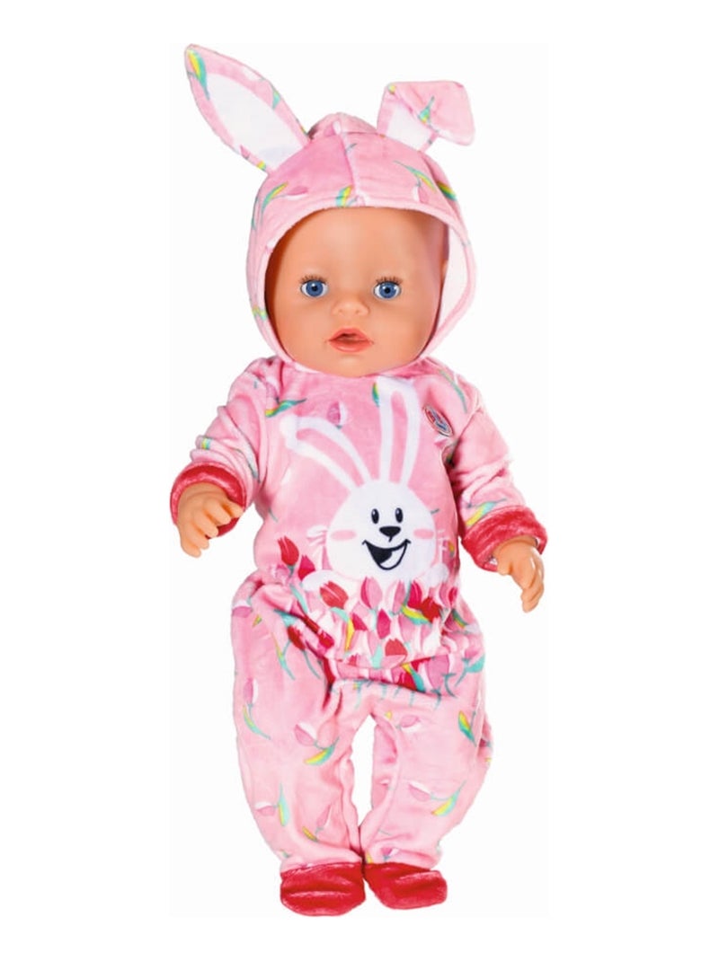 Baby born Oeuf de Pâques avec costume de Pâques Rose - Kiabi