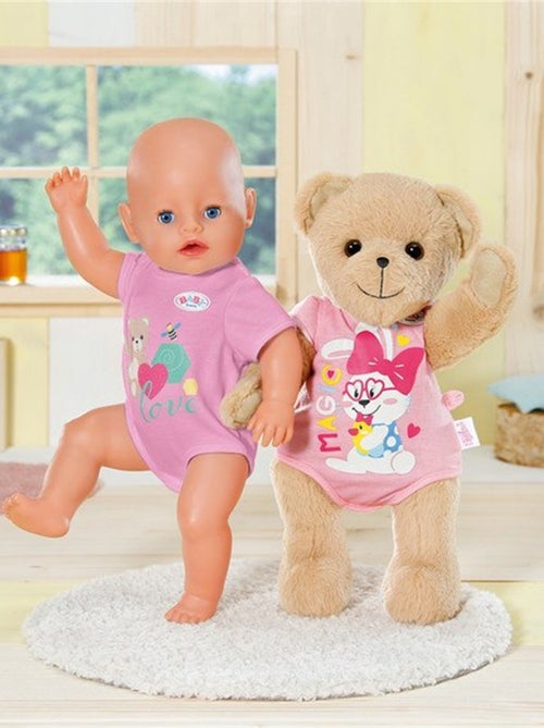 Baby born Ours rose - Kiabi