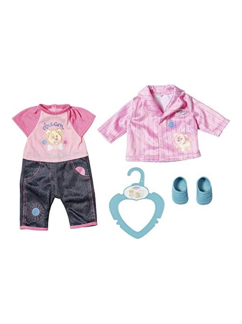 Baby born petite tenue de garderie Multicolore - Kiabi