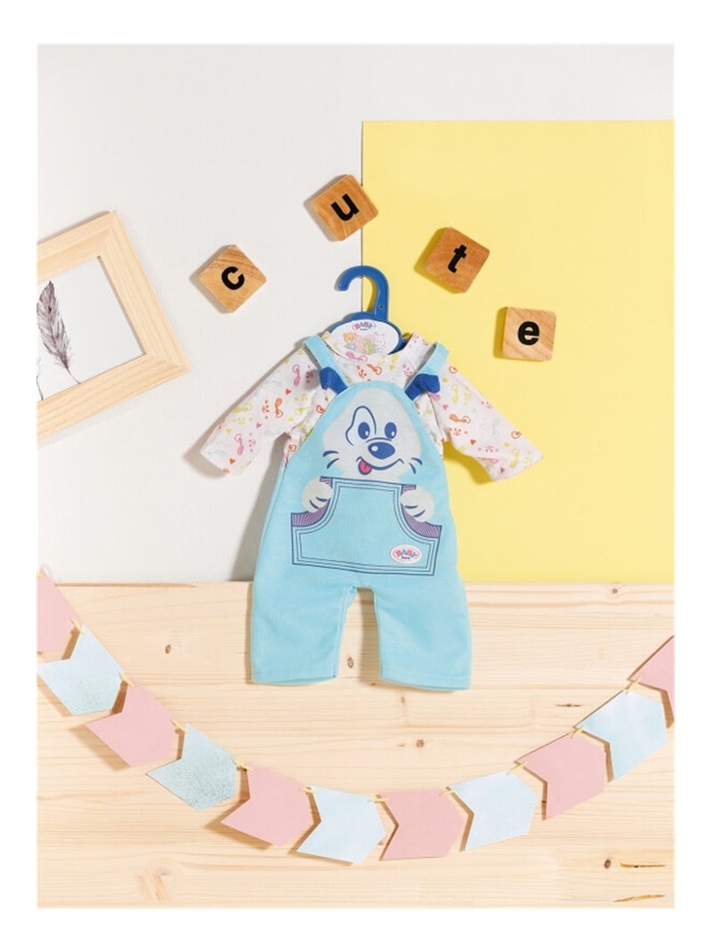 Baby Born Petits vêtements pour poupée 36cm Bleu Rose - Kiabi