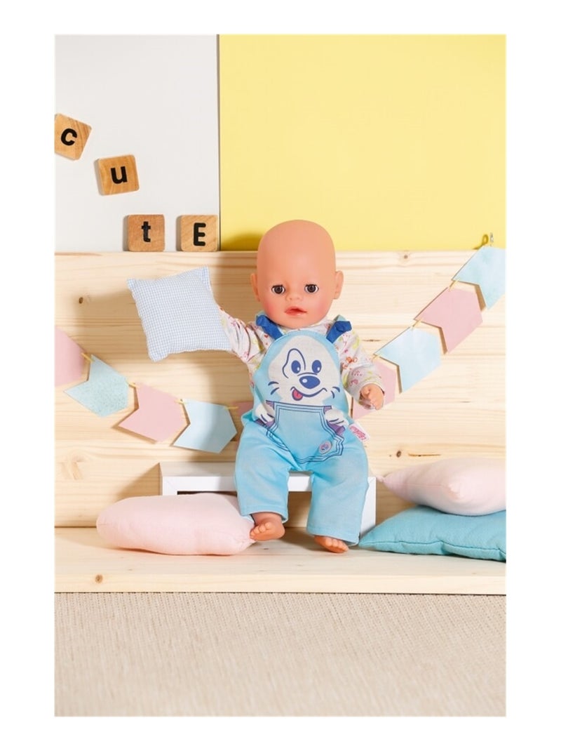 Baby Born Petits vêtements pour poupée 36cm Bleu Rose - Kiabi