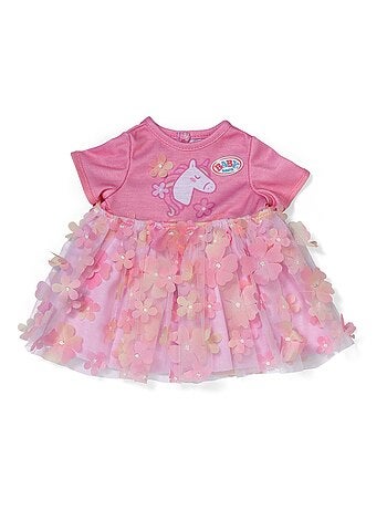 Baby born Robe à fleurs 43 cm