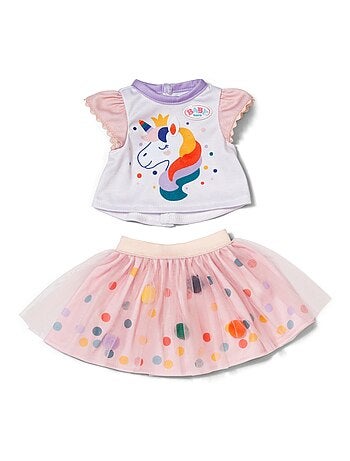 Baby born Robe licorne avec tutu 43 cm
