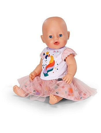 Baby born Robe licorne avec tutu 43 cm