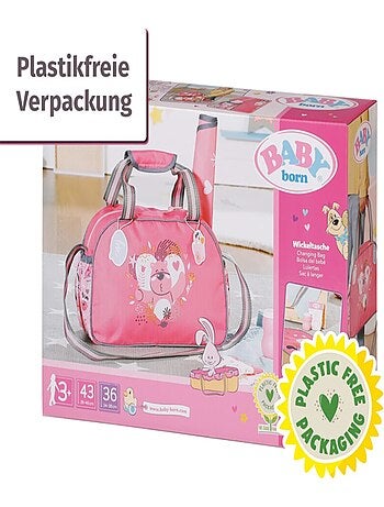 Baby born Sac à langer pour poupée 36 et 43 cm