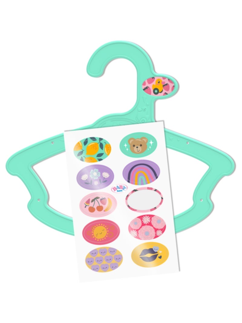 Baby born Set de 5 cintres pour vêtements poupées Multicolore - Kiabi