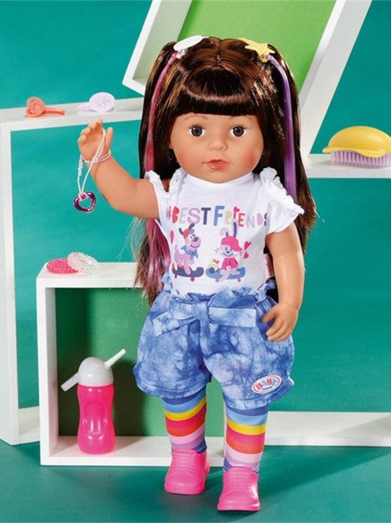 BABY born Sister soeur brune 43c N/A - Kiabi
