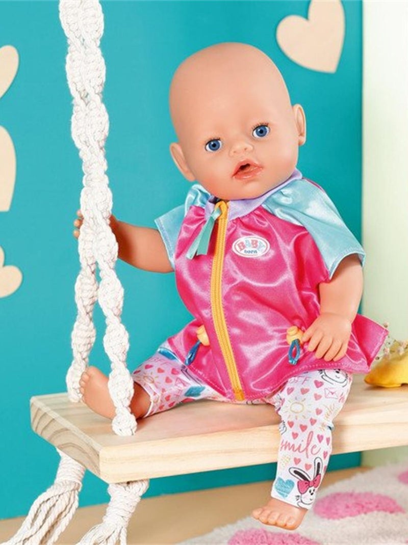 Baby born Tenue de loisirs rose 43cm N/A - Kiabi