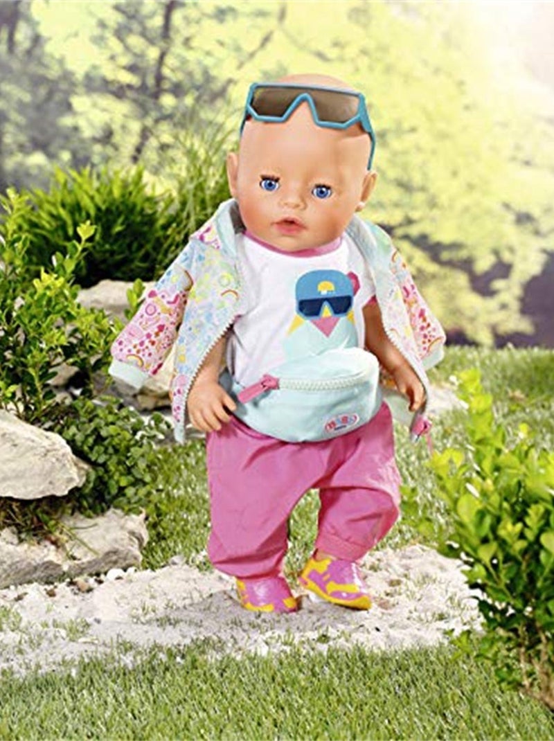 Baby born Tenue de vélo Play & Fun Deluxe 43 cm N/A - Kiabi