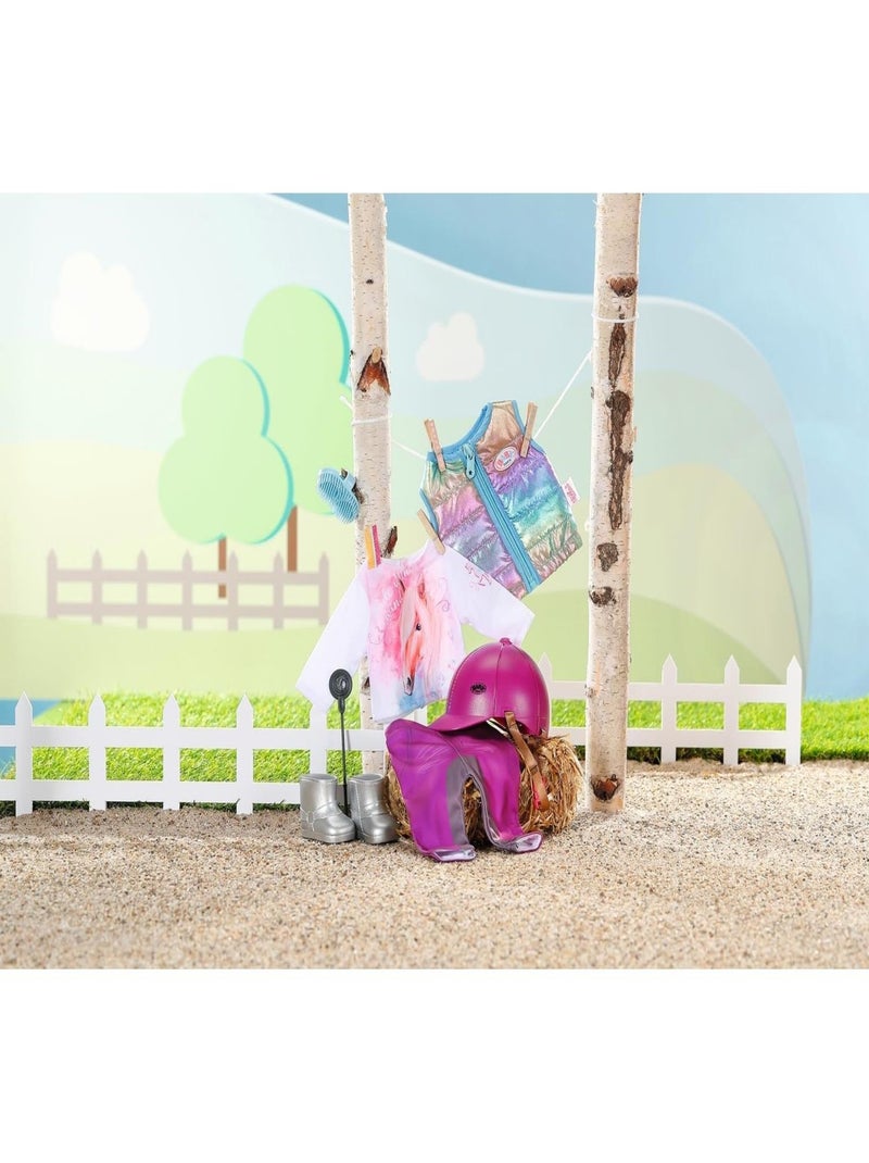 Baby Born Tenue d'équitation 43 cm Multicolore - Kiabi