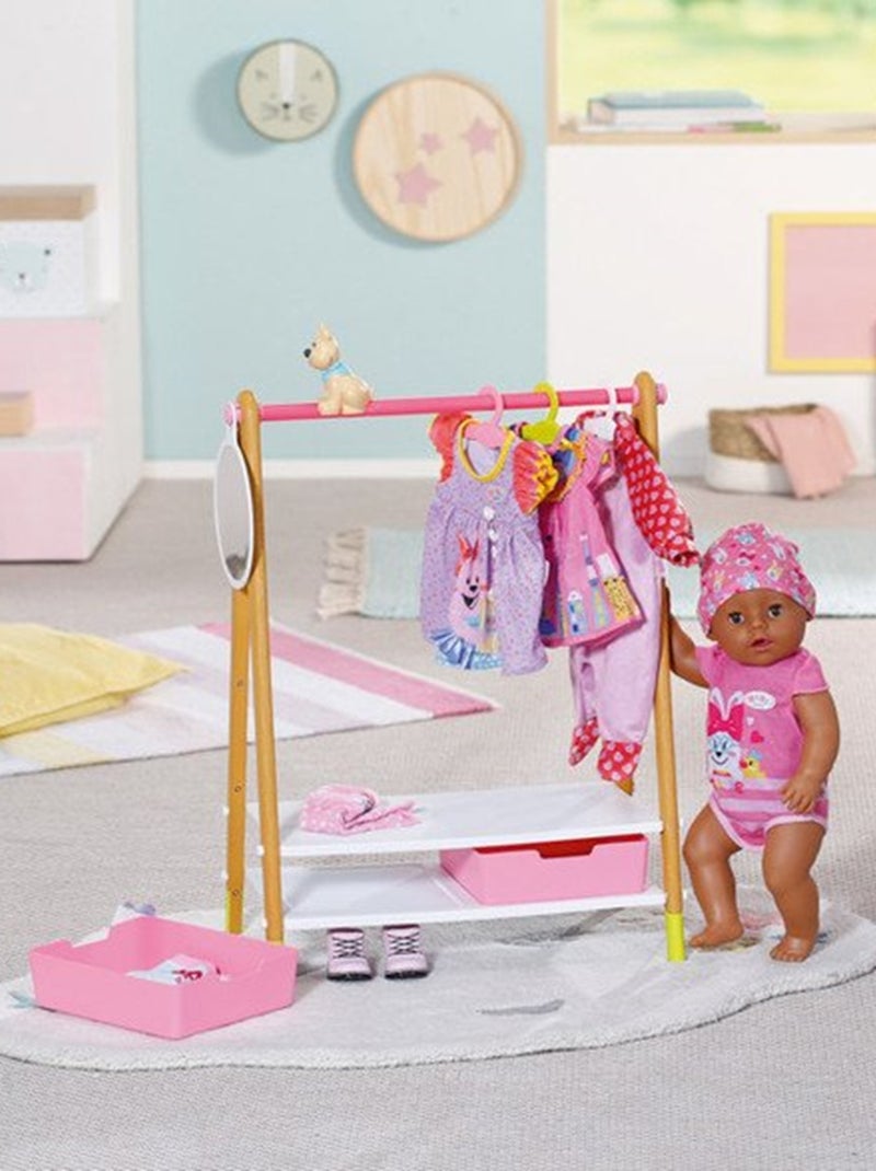 Baby born Tringle à vêtements Multicolore - Kiabi