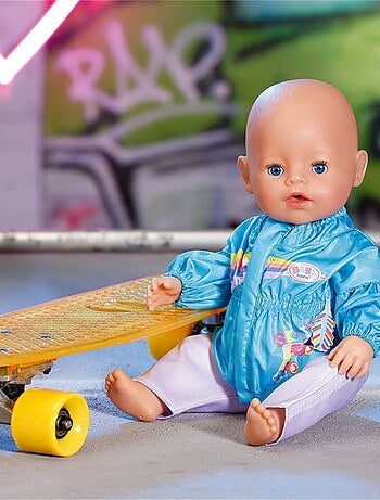 Baby Born Vêtement de poupée 43 cm Costume de Loisirs turquoise