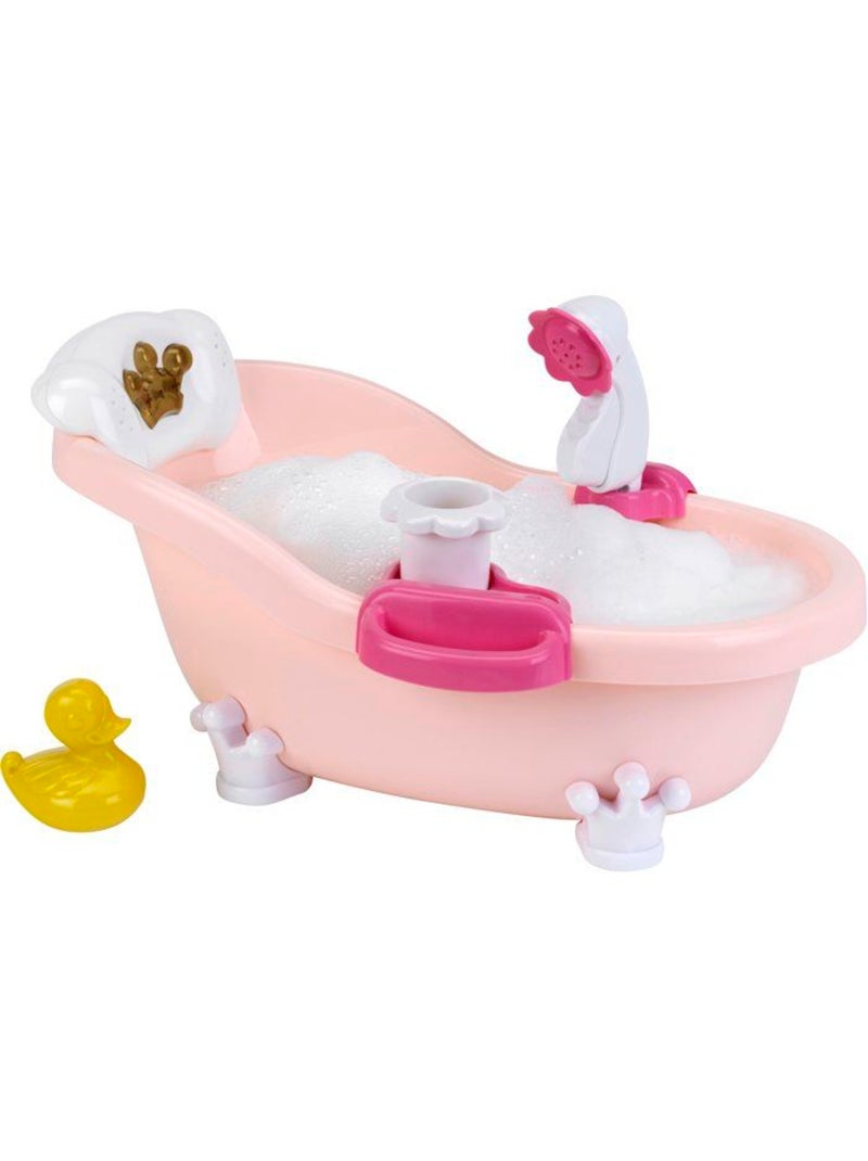 Baby Coralie – Baignoire avec fonctions mousse, sons et lumière Rose - Kiabi
