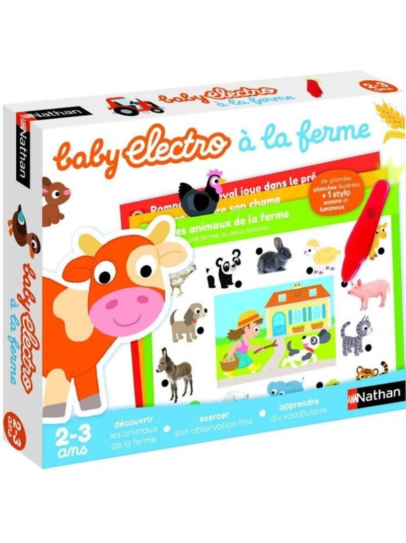 Baby Electro Animaux de la ferme Orange - Kiabi