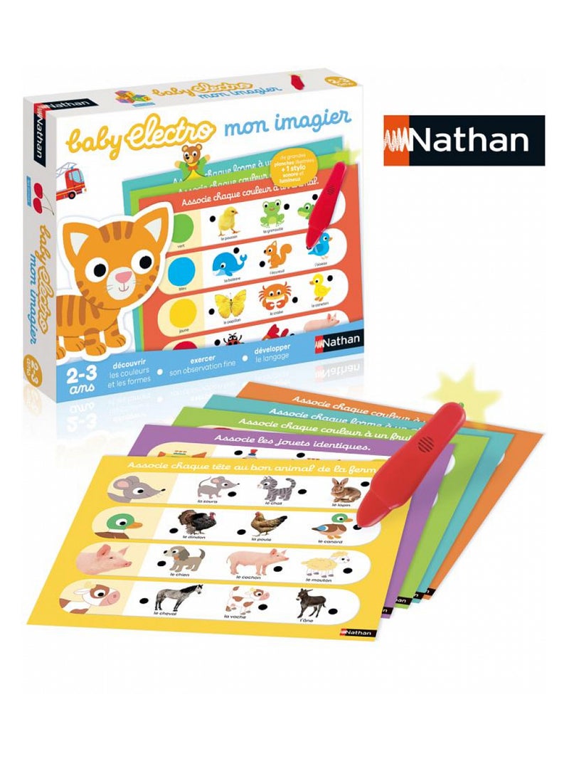 Baby Electro Mon Imagier Multicolore - Kiabi