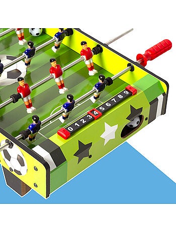 Baby-foot en bois 60x32x14 cm cb games