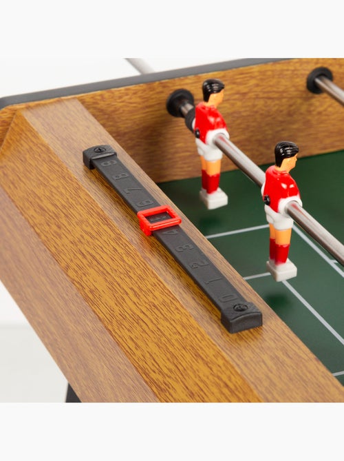 Baby-foot en bois avec pieds 70x37x65 cm cb games - Kiabi