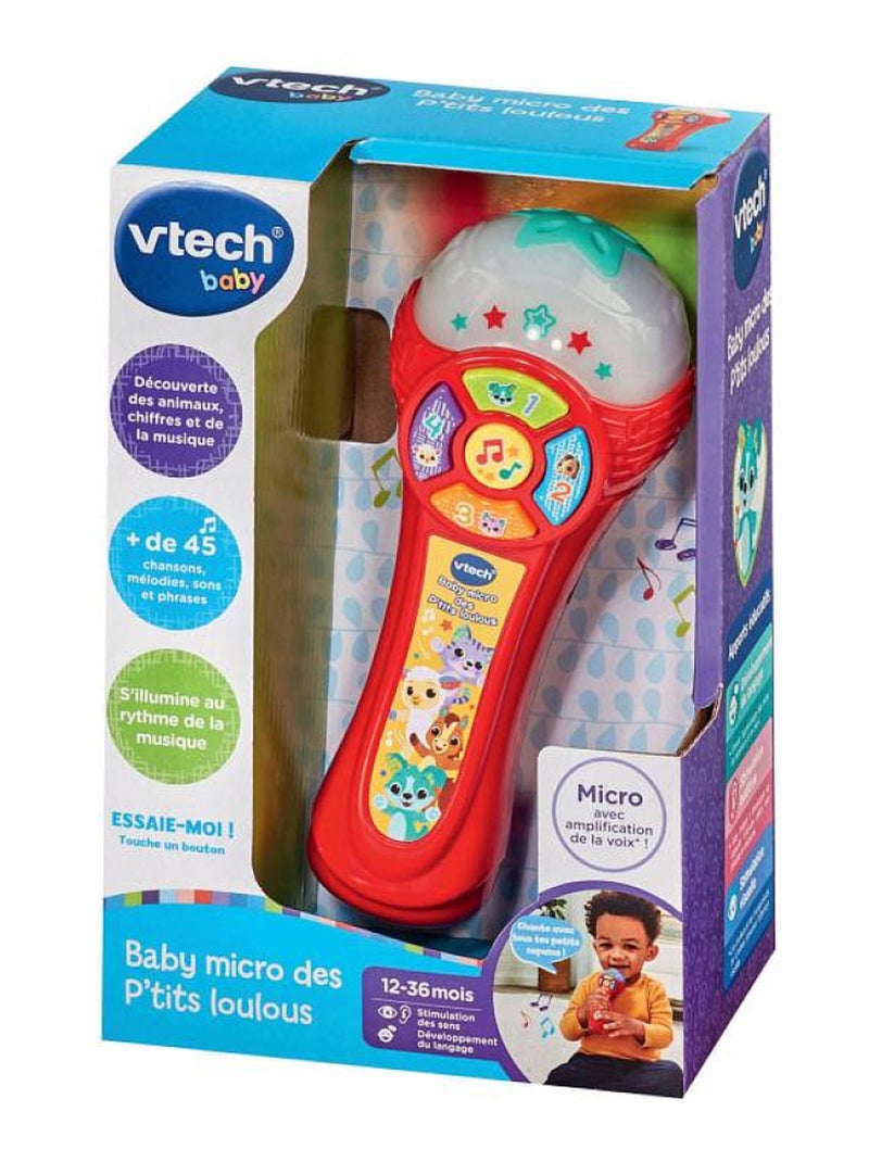 Baby Micro Des P'tits Loulous - Vtech Multicolore - Kiabi