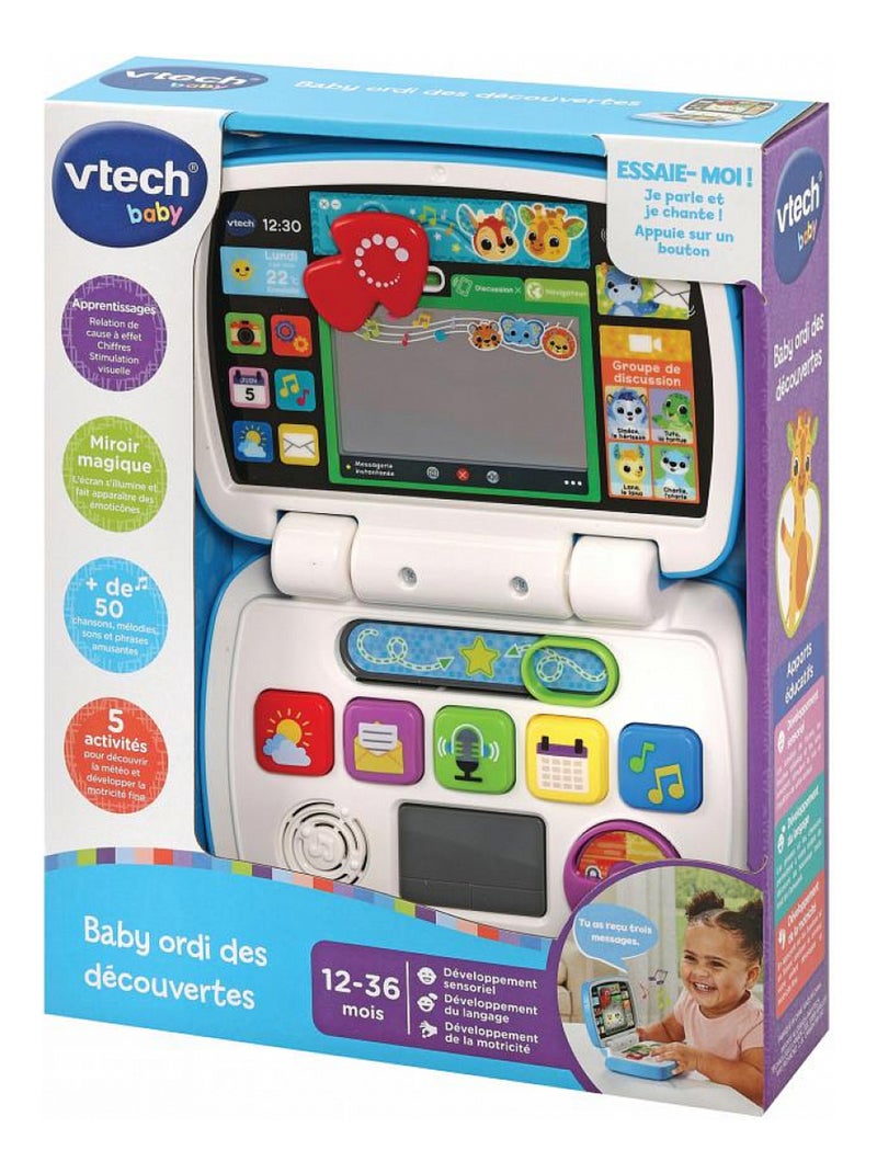 Baby ordi des decouvertes 'Vtech' Vert - Kiabi