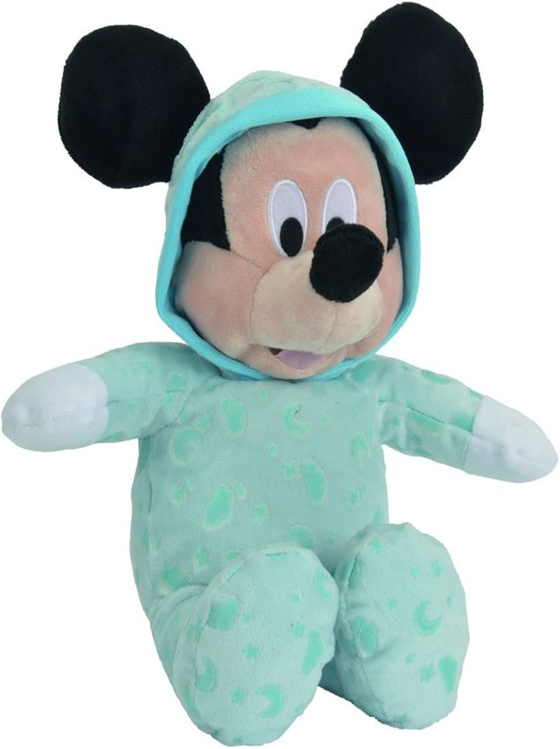 Baby Peluche Mickey Bleu - Disney - Nicotoy Multicolore - Kiabi