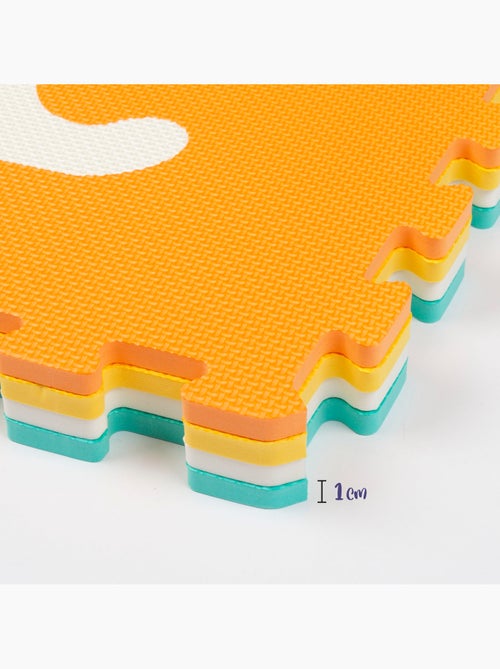 Baby puzzle carpet vehicles 4 pièces en caoutchouc mousse c'baby - Kiabi