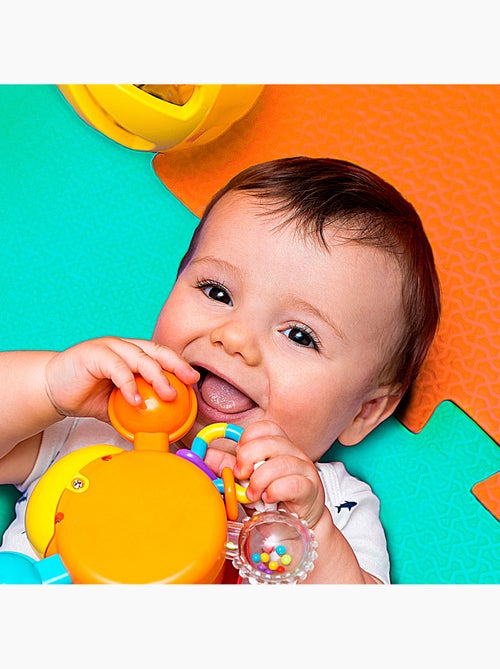 Baby puzzle carpet vehicles 4 pièces en caoutchouc mousse c'baby - Kiabi