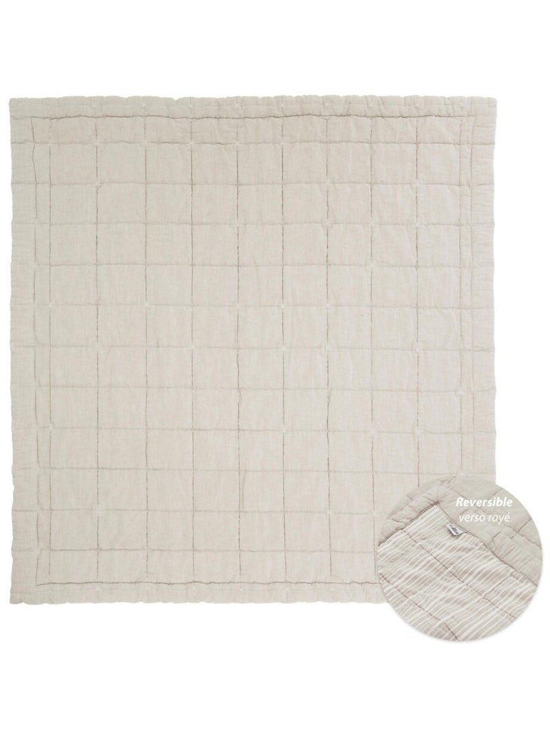 Baby Relax Tapis Anna Lave en Coton Beige sable - Kiabi