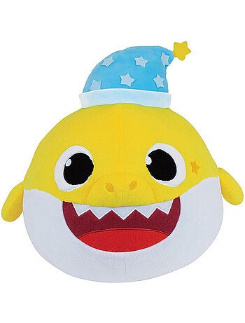 Baby shark peluche range pyjama bonne nuit et 45 cm