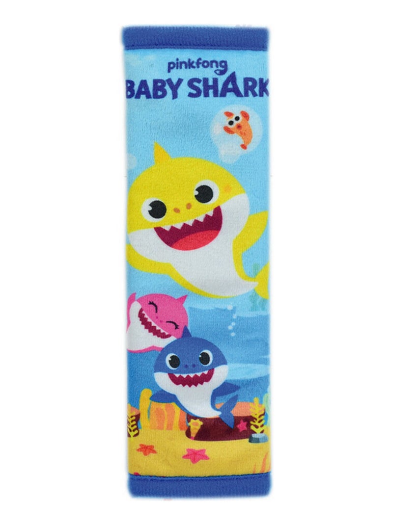 Baby shark protege ceinture en peluche douce  19 cm Bleu - Kiabi