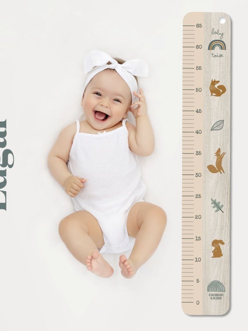 Baby toise en bois Edgar Marron - Kiabi