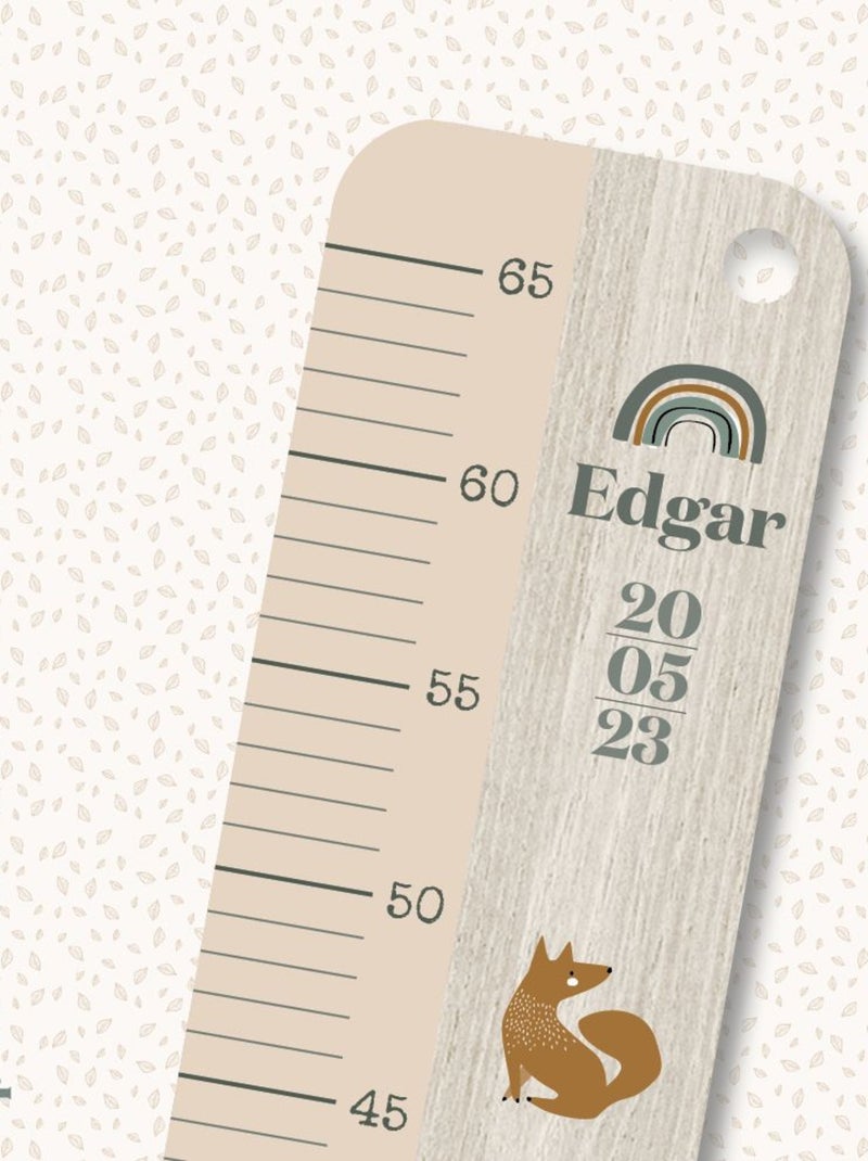 Baby toise en bois Edgar Marron - Kiabi