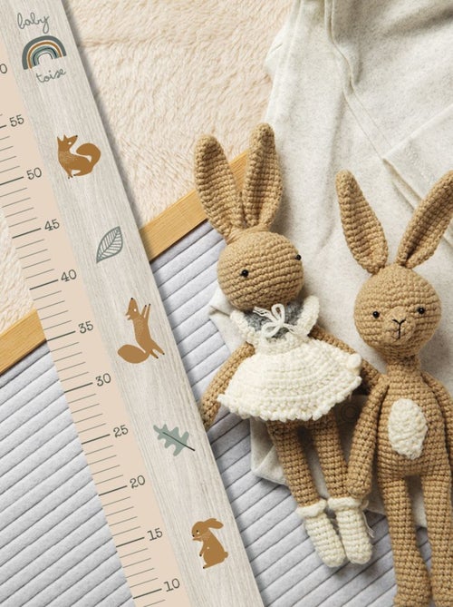Baby toise en bois Edgar - Kiabi Baby toise en bois Edgar - Kiabi