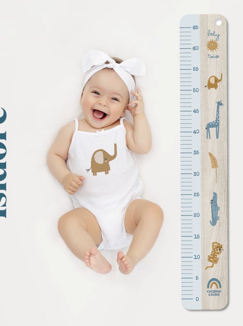 Baby toise en bois Isidore - Kiabi