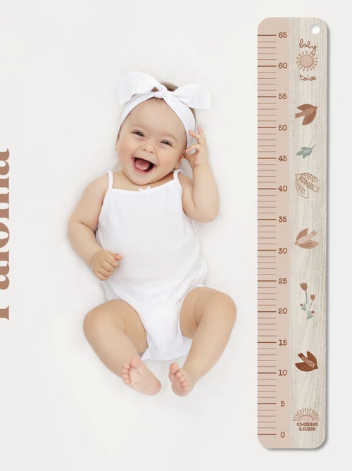 Baby toise en bois Paloma - Kiabi Baby toise en bois Paloma - Kiabi