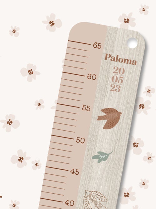 Baby toise en bois Paloma - Kiabi Baby toise en bois Paloma - Kiabi