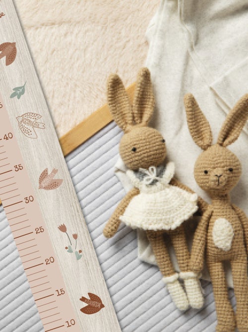 Baby toise en bois Paloma - Kiabi Baby toise en bois Paloma - Kiabi