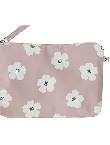 Baby trousse impermeable motif fleurs