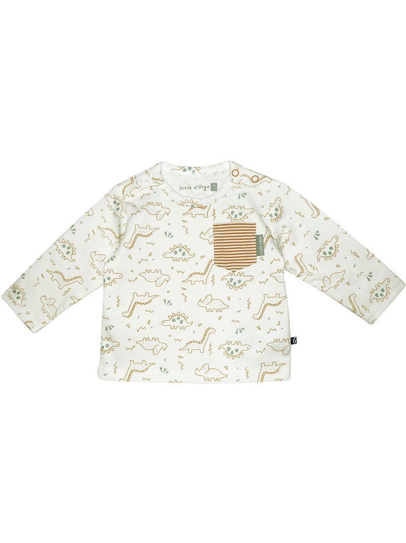Baby tshirt trousers siriak Beige - Kiabi
