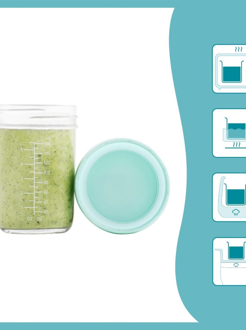 Babybols en verre - Multiset - Pots de conservation hermétiques 'Babymoov' Transparent - Kiabi