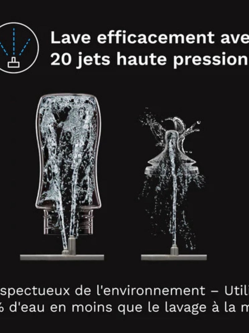 Babybrezza - bottle washer pro Noir - Kiabi