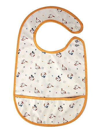 Babycalin - Bavoir bébé 6 mois 24x39 cm en Polyester Toutou