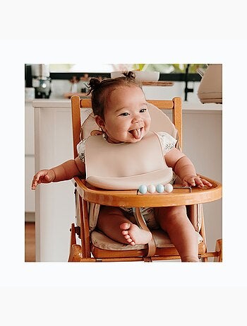 Babycalin - Bavoir bébé silicone 6 mois
