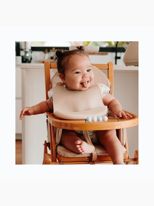 Babycalin - Bavoir bébé silicone 6 mois - Kiabi