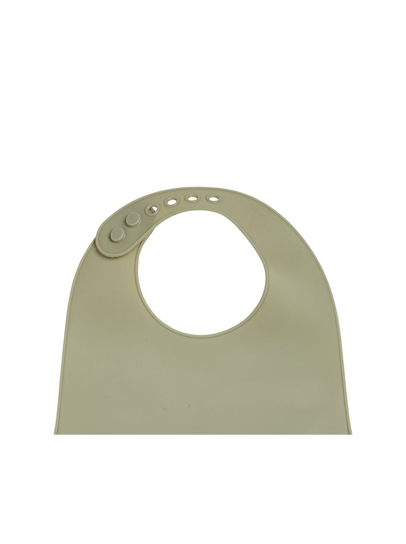 Babycalin - Bavoir bébé silicone 6 mois Vert - Kiabi