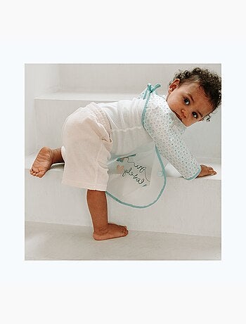 Babycalin - Bavoir tablier 12 mois - Dinosaures