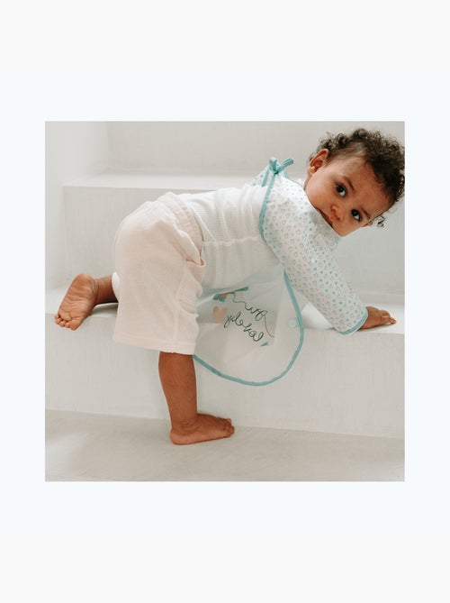 Babycalin - Bavoir tablier 12 mois - Dinosaures - Kiabi