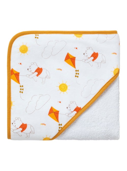 Babycalin - Cape de bain 80x80 cm velours - Winnie Retro - Kiabi